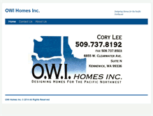 Tablet Screenshot of owihomes.com